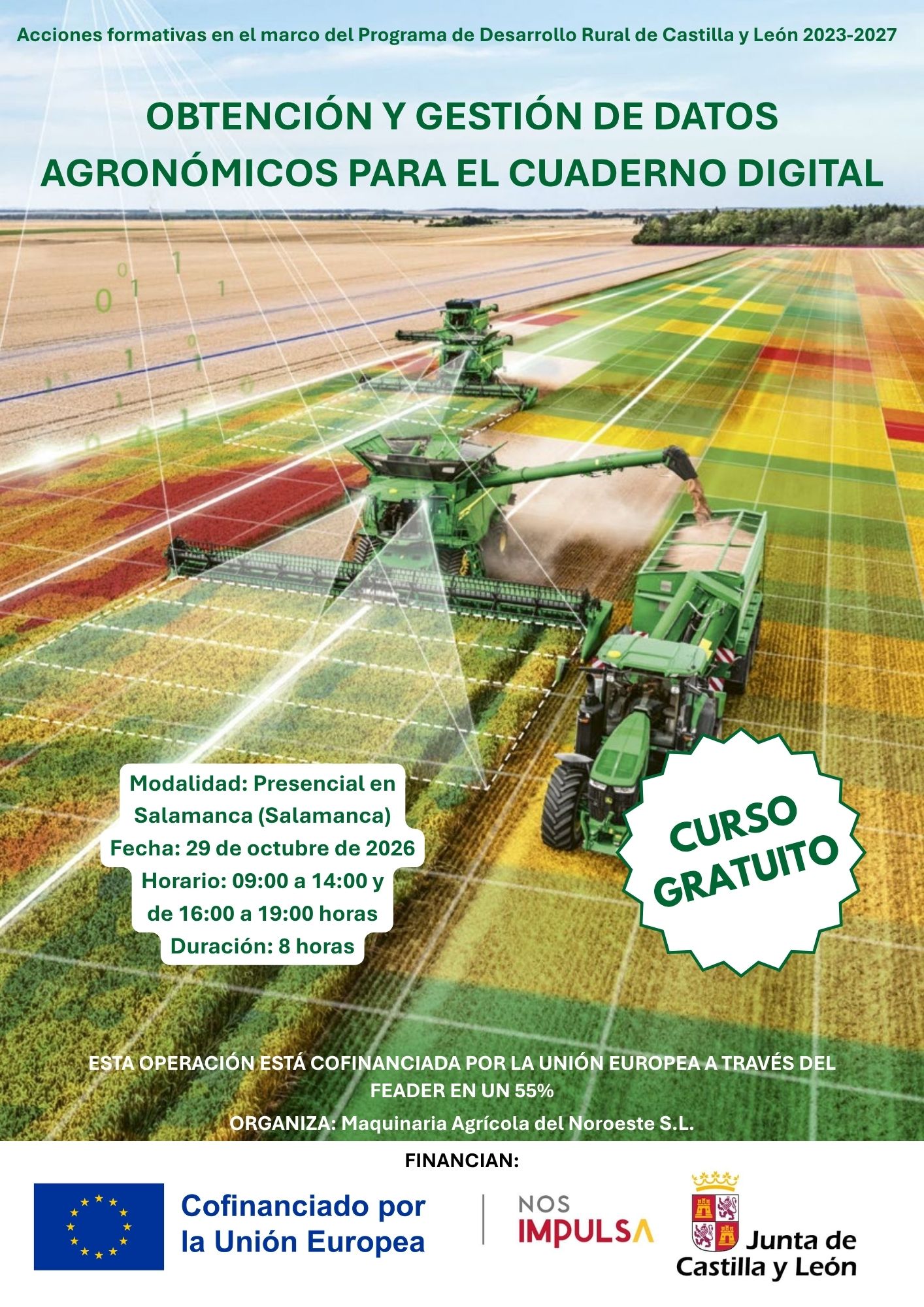 Imagen del cartel para la web Curso Obtención Salamanca