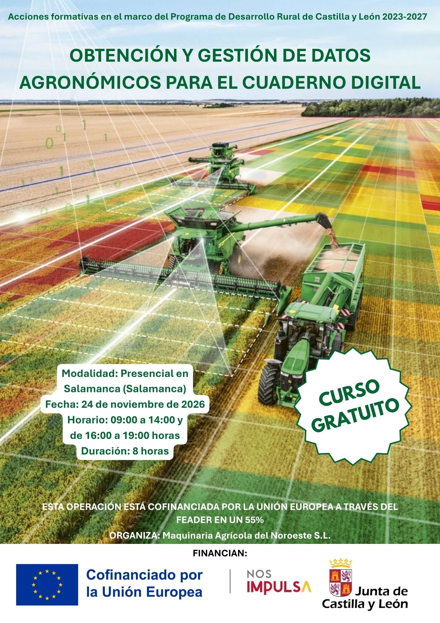 Imagen del cartel para la web Curso Obtención Salamanca